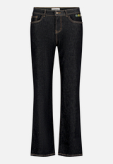 Stretch-Jeans mit Strass / Vorderseite
