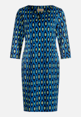Casual-Kleid mit Muster / Vorderseite
