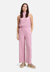 Jumpsuit mit hohem Kragen / Modellfoto Vorderseite