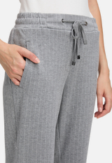 Stretch-Hose mit Nadelstreifen / Detailbild