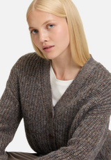 Cardigan mit V-Ausschnitt / Detailbild