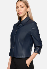 Blazer-Jacke mit Reißverschluss / Detailbild