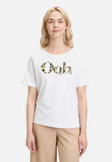 Basic Shirt mit Placement / Modellfoto Vorderseite