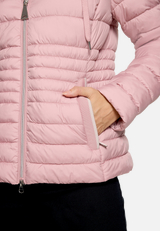 Steppjacke leicht mit abnehmbarer Kapuze / Detailbild