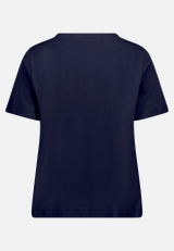 Print-T-Shirt mit Rundhalsausschnitt  / Rückseite
