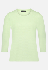 Basic Shirt mit Struktur / Vorderseite