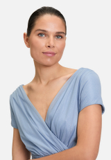 Cocktailkleid im Glitzer-Look / Detailbild