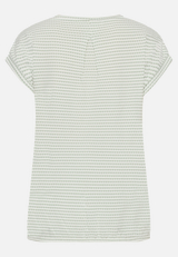 Casual-Shirt mit Gummizug / Rückseite