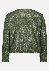 Blouson mit Pailletten / Rückseite