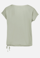 Casual-Shirt mit Print / Rückseite