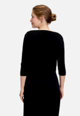 Strickbolero langarm / Modellfoto Rückseite