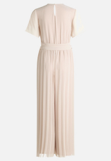 Jumpsuit mit Plissee / Rückseite