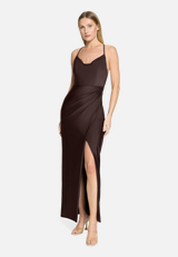 Abendkleid figurbetont / Modellfoto Vorderseite