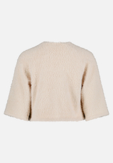 Strick-Cardigan mit 3/4 Arm / Rückseite