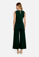 Jumpsuit mit Volant / Modellfoto Rückseite
