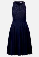 Abendkleid mit Spitze / Vorderseite