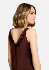 Abendkleid mit Spitze / Detailbild