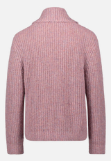 Strickpullover mit Lurexfaden / Rückseite