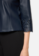 Blazer-Jacke mit Reißverschluss / Detailbild