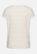 Halbarm-Shirt mit Gummizug / Rückseite