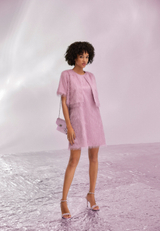 Abendkleid mit Fransen / Imagebild