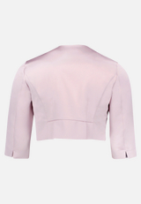 Bolero-Jacke mit Kellerfalten / Rückseite