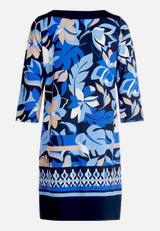 Shirtkleid mit 3/4 Arm / Rückseite