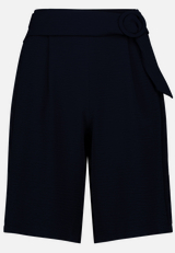 Bermuda-Shorts  mit Gürtel  / Vorderseite