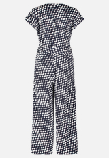 Jumpsuit mit Eingrifftaschen / Rückseite