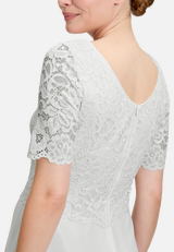 Cocktailkleid mit Spitze / Detailbild