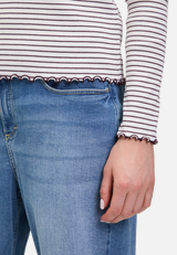Langarm-Shirt mit Kragen / Detailbild