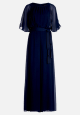 Jumpsuit mit Bindegürtel / Vorderseite