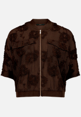 Blouson mit Fledermausärmeln / Vorderseite