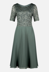 Cocktailkleid mit Spitze / Vorderseite