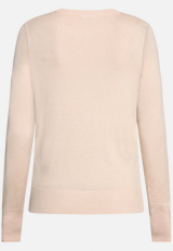 Basic-Pullover  mit Rundhalsausschnitt  / Rückseite