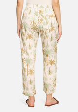 Casual-Hose mit Gummizug / Modellfoto Rückseite