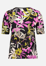 Basic Shirt mit Print / Rückseite