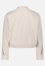 Blouson mit Rippbündchen / Rückseite