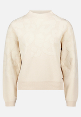 Strickpullover mit Jacquard / Vorderseite