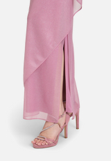 Abendkleid im Glitzer-Look / Detailbild
