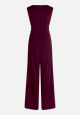 Jumpsuit mit weitem Bein / Rückseite