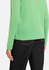 Kaschmir-Pullover mit Rundhalsausschnitt / Detailbild