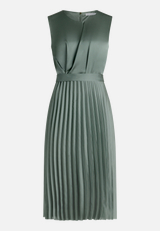 Chiffonkleid mit Plissee / Vorderseite