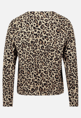 Shirtjacke mit Rippenstruktur / Rückseite