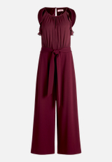Jumpsuit mit Volant / Vorderseite