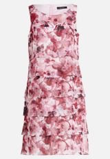 Cocktailkleid mit Volant / Vorderseite