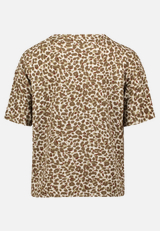 Sweatshirt mit Rippenstruktur / Rückseite