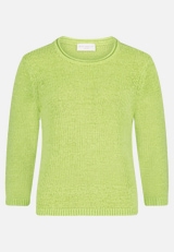Strickpullover mit 3/4 Arm / Vorderseite