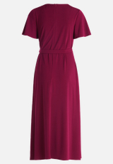 Jerseykleid kurzarm / Rückseite