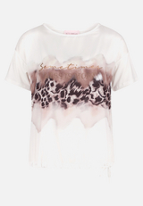 Blusenshirt mit Aufdruck / Vorderseite